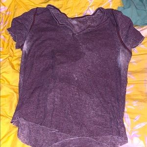 Two American eagle short sleeve shirts, pink/blue